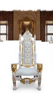 Sillón individual Premium Royal Accent hecho de madera maciza para una comodidad duradera y un estilo de lujo para la sala de estar. - Product Image 3