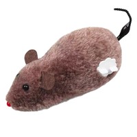 Jouet pour chat en peluche électrique réaliste, souris automatique qui bouge, simulation de rat, jouet interactif pour chats et chatons