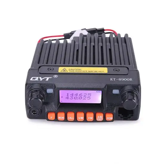 QYT KT-8900R 25W Tri-Band Rádio Móvel Dual Display Rádio Amador 200CH Rádio Do Carro De Comunicação De Longo Alcance