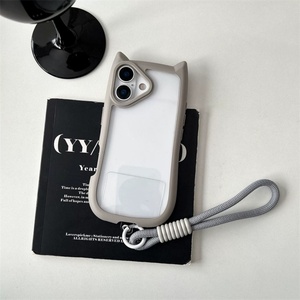 เคสโทรศัพท์กันกระแทกหนาพิเศษ ลายหูแมวน่ารักแบบ 3 มิติ สำหรับ iPhone 17 16e 16 Pro 15 Pro Max - Product Image 4