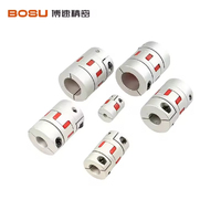 Encodeur en spirale étoile de fleur de prunier en aluminium à double structure élastique personnalisé OEM pour moteur servo CNC