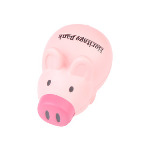 Pu Pig Fidget Toy For Kids 2 To 4 Years Unisex Soft <b>Squishy</b> Animal Stress Relief Toy - Product Image 3