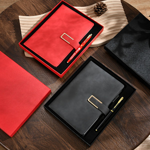 <b>A5</b> Notebook Gift Set With Metal Pen Business Stationery Personalized For Graduation China Made Paper Embossing Printing - Product Image 1