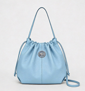 Bolso de Hombro de Piel Sintética de Moda con Correa Larga Ajustable y Cordón, Bolso Moderno Minimalista, Bolso Cruzado para Mujer - Product Image 1