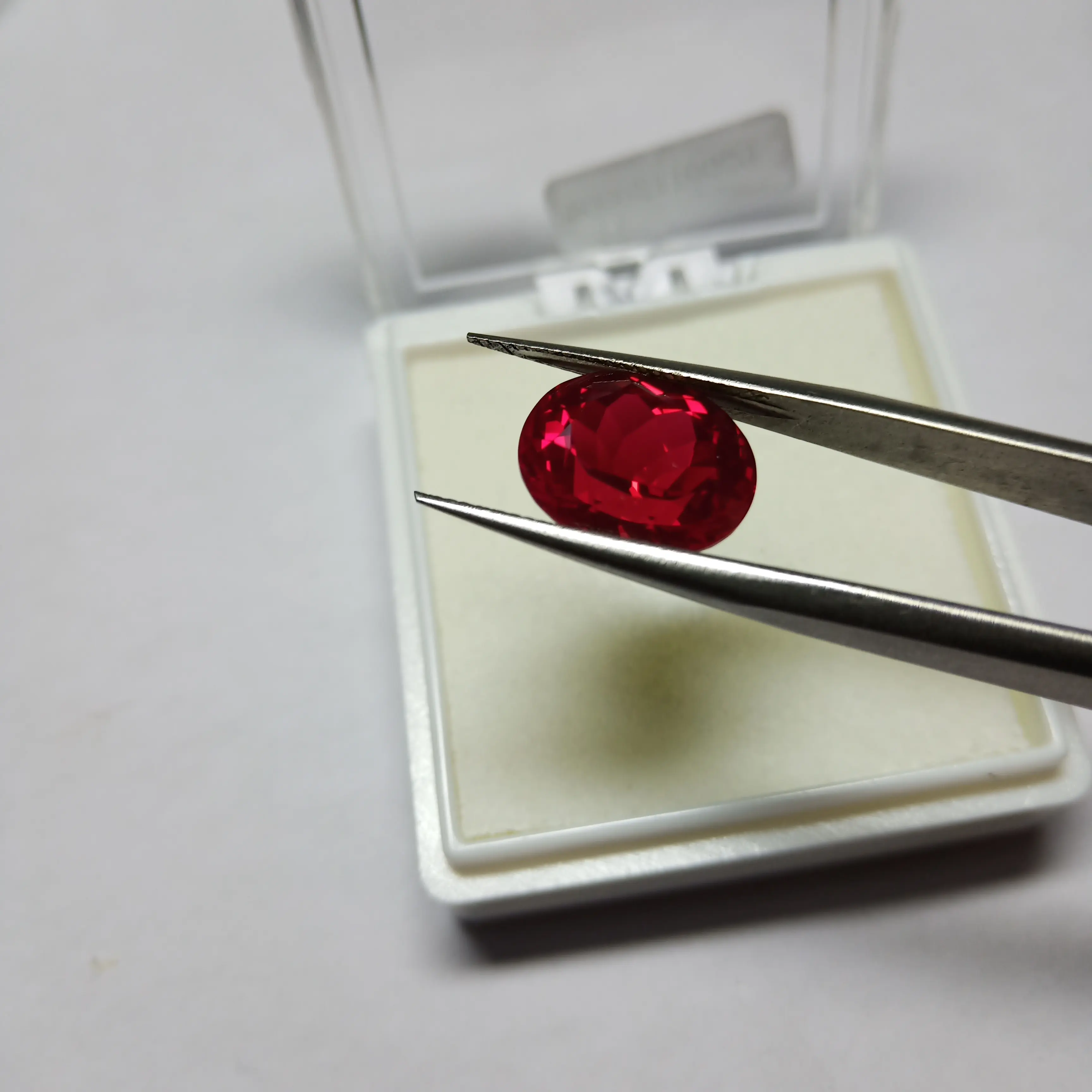 Lab Grown Burma Ruby Hydrothermal Ruby Per Carat Price for Ring and Necklace