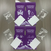 Sac à urine d'urgence pour embouteillage, unisexe, OEM, gel absorbant, emballage plastique, voyage, emballage en vrac, directement de l'usine, délai de production rapide