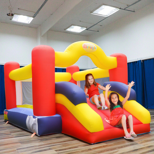 <span class=keywords><strong>Mini</strong></span> château <span class=keywords><strong>gonflable</strong></span> intérieur/extérieur usine en gros fête d'enfants jouer à la maison avec toboggan trampoline Bounce House - Product Image 5