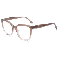 Monture de lunettes rectangulaires œil-de-chat Elan Optical YB6017 en acétate pleine monture pour femme – Vente directe usine – Prêt à l'emploi