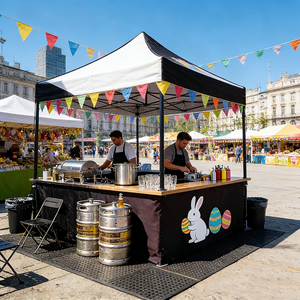 Carpa Personalizada con Logotipo para Ferias Comerciales, 3x6 <span class=keywords><strong>m</strong></span>, 3x4.5 <span class=keywords><strong>m</strong></span>, <span class=keywords><strong>3x3</strong></span> <span class=keywords><strong>m</strong></span>, para Publicidad, Nuevas Soluciones de Marketing para Festivales Comerciales - Product Image 3