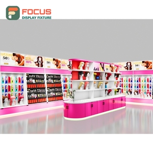 Vitrina de Exhibición para Pelucas Personalizada, de Madera y Vidrio, con Estantes Multicapa, Cajón con Cerradura, para Tienda de Pelucas - Product Image 6