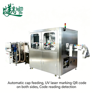 Máquina Automática de Codificación Láser UV para Tapas de Latas de Leche en Polvo, Impresión de Códigos de Barras 2D, Sistema de Inspección Visual y Rechazo, Anti-Falsificación - Product Image 4