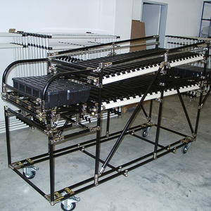 תעשייתי רזה ציוד חומרים ESD OD <span class=keywords><strong>28mm</strong></span> צינור פלדה עבור הרכבה שולחן עבודה - Product Image 2