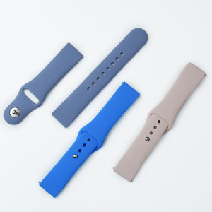 สายนาฬิกาซิลิโคนนิ่ม18มม. 20มม. 22มม. สายรัดข้อมือยางสำหรับ <span class=keywords><strong>Samsung</strong></span> <span class=keywords><strong>Galaxy</strong></span> Huawei Garmin Xiaomi - Product Image 6