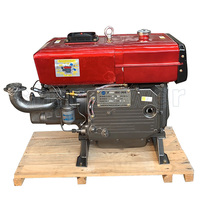 Moteur Diesel pour Moulin Changfa 1135 ZS1135 Refroidi par Eau 1.7L Démarrage Électrique Monocylindre 4 Temps pour l'Ingénierie Minière