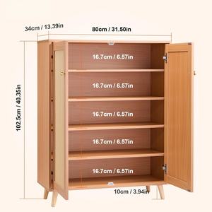 נעל במבוק ארון בגדים בחדר שינה - Product Image 2