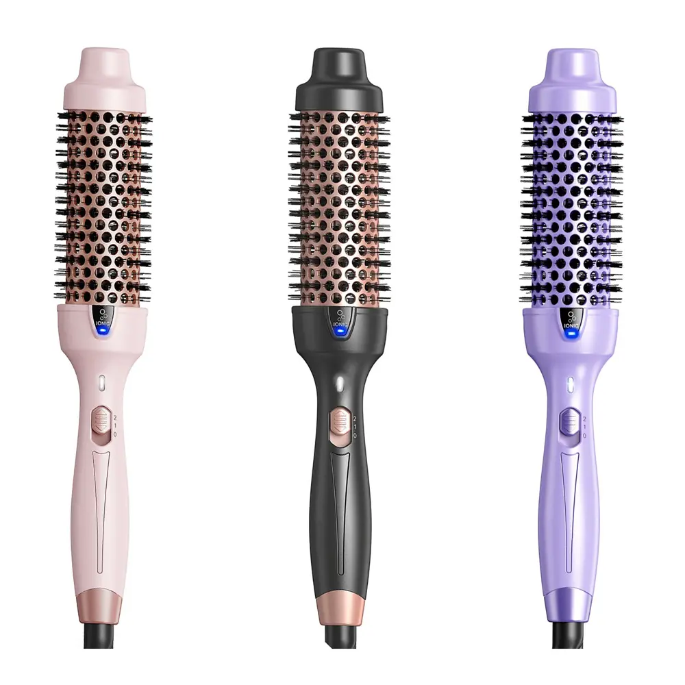 45MM Volumizing Hot Brush Curls Pro airless Thermal Brush pour Blowout Look