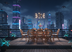 Ensemble de salle à manger en rotin JAVA, design traditionnel, table longue, idéal pour hôtels et villas, fabriqué en Indonésie – Vente chaude - Product Image 6