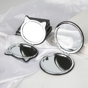 Bán Buôn Tùy Chỉnh Hai Mặt Mini PU Trang Điểm Gương Handmade Có Thể Gập Lại Nhỏ Gọn Gương Cá Nhân Biểu Tượng Dễ Thương Nhãn Hiệu Riêng - Product Image 5