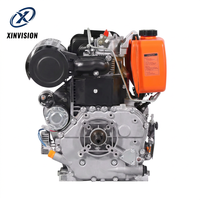 173F Dieselmotor 5PS 247ccm Luftgekühlter Generator Niedriger Geräuschpegel für Wasserpumpe Luftkompressor