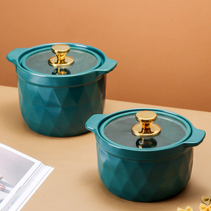 Prêt à ShipIn Stock Rapide Envoi Nordique <span class=keywords><strong>Casseroles</strong></span> Plat Mis En Céramique Isolé Chauffe-Plats Casserole Ensemble <span class=keywords><strong>Poeles</strong></span> Casserol Ensem - Product Image 6