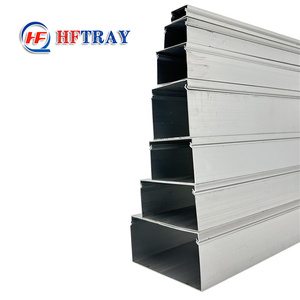 Bandeja Portacables de Aluminio Sólido HFTRAY de 200 mm de Altura, Pregalvanizada para Instalación de Cables - Product Image 5