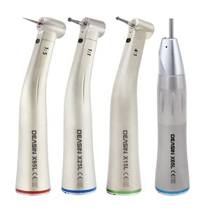 หัวกรอฟันแบบ Contra Angle ความเร็วต่ำ 1:1/1:5/20:1 ไฟเบอร์ออปติก แบบตรง รุ่น X25L/X95L ใช้กับเครื่องกรอฟันแบบลม - Product Image 1