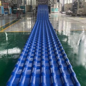 ASA Weather Resistant Synthetic Resin Corrugated <strong>Tile</strong> Wide Thickened Anti Aging Roof <strong>Tile</strong> System - Product Image 2