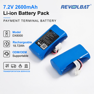 Batterie de remplacement Revolbat Lithium-ion 7.4V 2200mAh DX4000 pour terminal de paiement DX4000 - Product Image 1