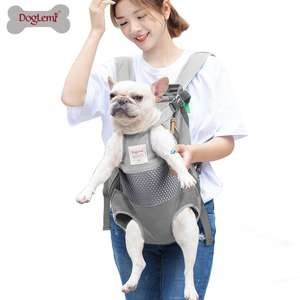 En satış yumuşak Polyester Pet köpek omuz taşıyıcı sırt çantası kolay ön erişim için baskılı tasarım köpek ve kedi taşıyıcı çanta - Product Image 3