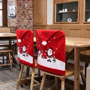 Vente en gros de housses de table et de chaises pour la décoration de Noël 2025, pour les fêtes et les dîners - Product Image 1