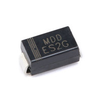 Diode redresseuse à récupération rapide ES2G 400V 2A, diode de commutation à haute efficacité