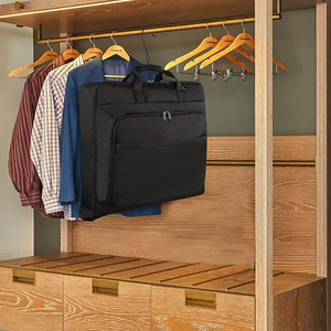 Sac à vêtements imperméable personnalisé-Grand porte-tenues suspendus pour les voyages d'affaires Couvre-bagages sans plis - Product Image 6