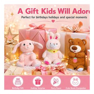 Oso de Peluche con IA OEM, Asistente de Voz Multilingüe, Juguete Educativo para Dormir, Regalo para Niños, Fabricante - Product Image 3