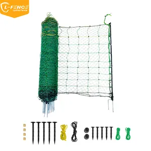 Lydite OEM Farm Sheep/goat/chicken Fencing Net Electric Fence Netting With Double Spikes