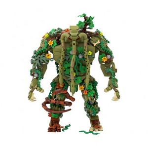 Funbuild Homem-Coisa Tijolos <span class=keywords><strong>Building</strong></span> <span class=keywords><strong>Blocks</strong></span> Brinquedos Monstro do Pântano Lobisomem por Noite Puzzle Brinquedos <span class=keywords><strong>Building</strong></span> Block Brick - Product Image 3