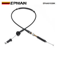 EPMAN Racing K-Swap K20 Câble d'accélérateur pour Integra 94-01 DC2 et pour Civic EG 92-95 Câble d'accélérateur de carburateur EPAA01G26K