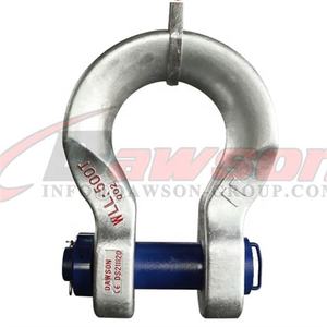 DAWSON DG2160 Grillete de cuerpo ancho tipo perno de acero de aleación resistente <span class=keywords><strong>para</strong></span> <span class=keywords><strong>eslingas</strong></span> de tela sintética - Product Image 1