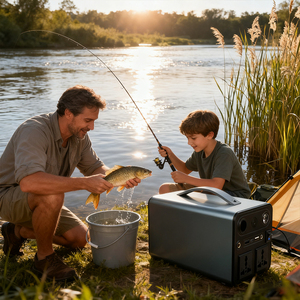 Brand Original 217.6Wh Portable Power Station Solar <b>Generator</b> 300W Modified Sine Wave Lithium Ion Battery Power Bank for <b>Camping</b> - Product Image 4