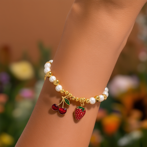 E395-B220-0354G สร้อยข้อมือแฟชั่นชาร์ม - Product Image 3