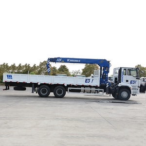 รถเครนติดรถบรรทุกแบบแขนตรง 6x4 ขับเคลื่อนซ้าย-ขวา  4 ท่อน  ยกได้ 12 ตัน สำหรับตลาดแอฟริกาและตะวันออกกลาง - Product Image 1