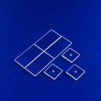 Plaques fines en quartz électro-fusionné transparentes de haute qualité sur mesure pour applications de découpe, de soudage, optiques et semi-conductrices 0,2-100 mm
