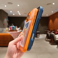 Nouvelle coque de téléphone magnétique pour iPhone avec porte-cartes 64x90mm, protection magnétique puissante pour cartes Pokémon