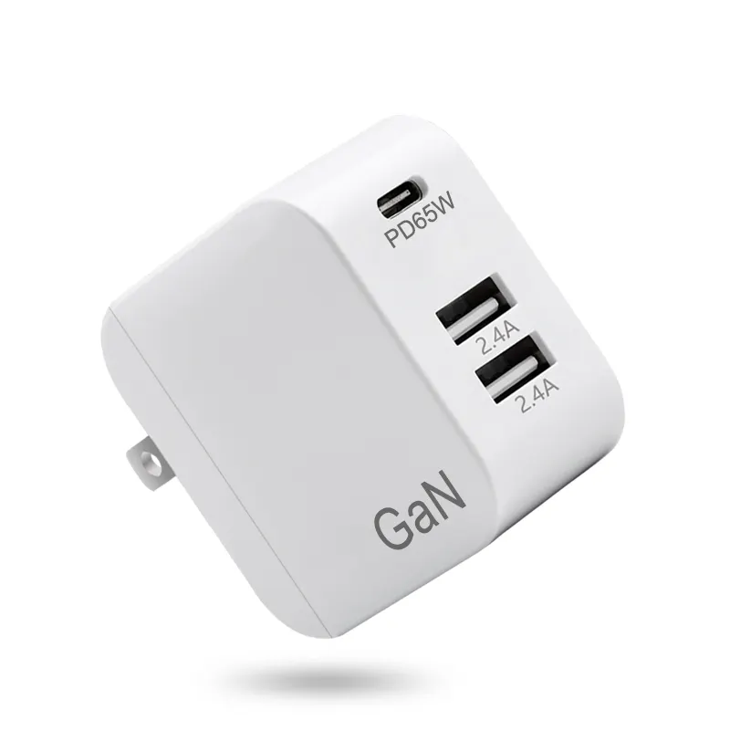 Cargador de pared para teléfono móvil, dispositivo de carga de 65W GaN, tipo C, para Iphone, precio competitivo de fábrica