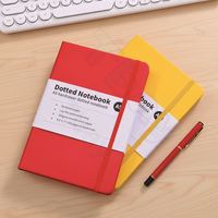 Carnet A5 personnalisable en cuir PU, couverture rigide, reliure imprimée promotionnelle, sangle élastique, avec logo personnalisé