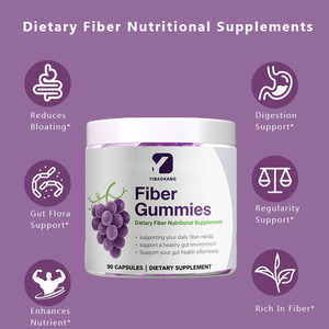 Suplemen nutrisi serat makanan pabrik mendukung Gut sehat untuk kebutuhan serat sehari-hari Anda Gummies - Product Image 5