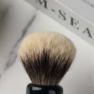 Pennelli <span class=keywords><strong>da</strong></span> <span class=keywords><strong>Barba</strong></span> RTS 24MM YAQI con Manico Colorato Mysterious Space e Setole <span class=keywords><strong>di</strong></span> <span class=keywords><strong>Tasso</strong></span> a Due Bande - Product Image 2