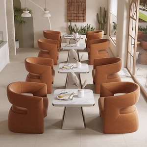 Ensemble de chaises d'hôtel, canapé lounge moderne, mobilier d'intérieur pour hall d'hôtel et zone de réception de salon de beauté - Product Image 4