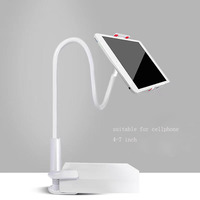 Nouvel accessoire pour téléphone portable : Support de téléphone intelligent rotatif et flexible pour lit et sol, avec bras long et flexible