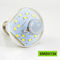 Bombilla LED Inteligente con Sensor de Movimiento PIR B22 E26 E27, 3W 5W 7W 9W 12W 15W 18W