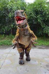 Costume Animatronic Dinosaur <span class=keywords><strong>Park</strong></span> Trex Animatronic Walking Dinosaur Costume for Stage Show - Product Image 4